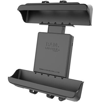 RAM Mounts Fahrzeug-Dock für Dell Latitude 12 Rugged, Panasonic Toughpad FZ-A1 – Passive Halterung – Schwarz
