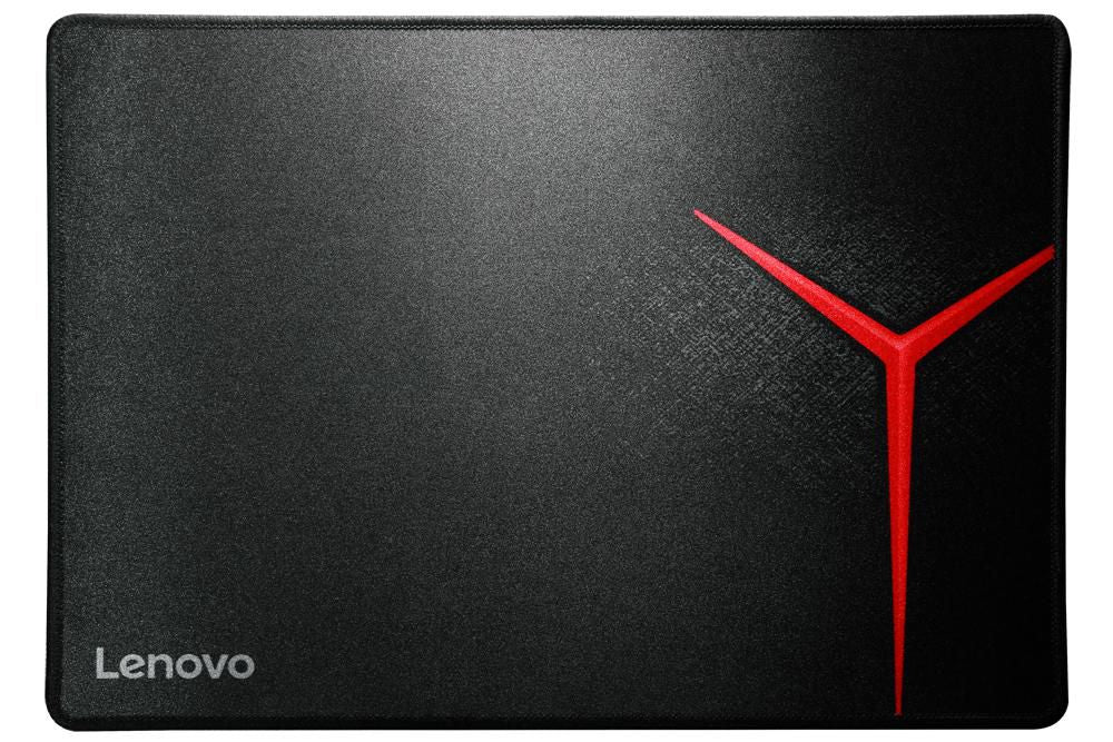 Lenovo GXY0K07130 – Gaming-Mauspad – 250 × 350 mm, Mikrofaser, Schwarz, Rot