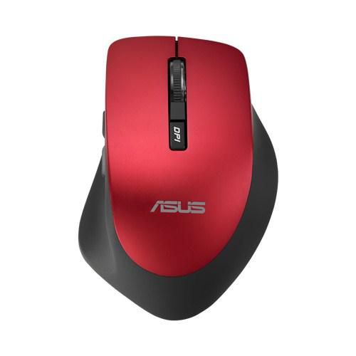 ASUS WT425 – Maus – Kabellos (2,4 GHz), Rechts, Rot