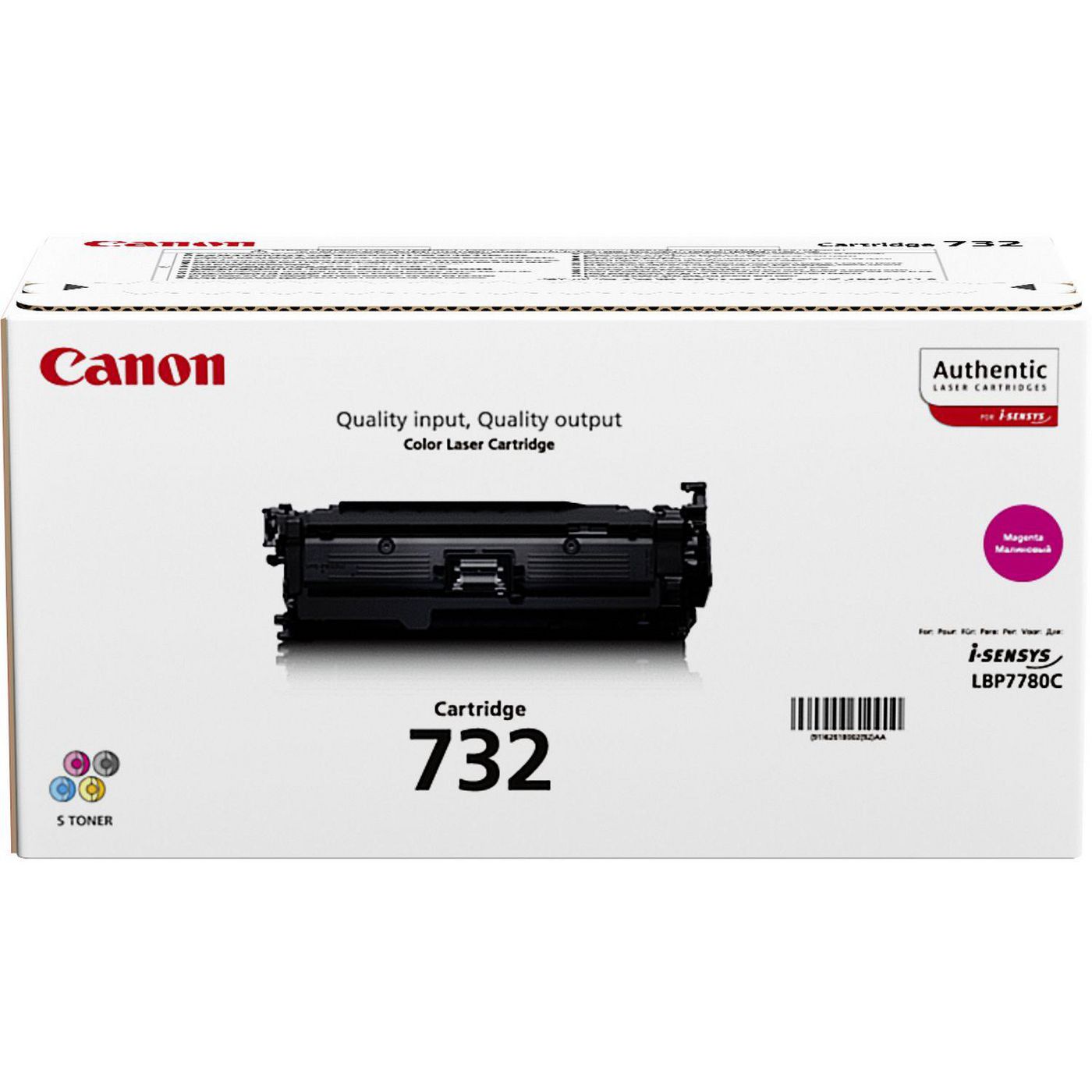 Canon Toner 732M – Magenta, 6400 Seiten