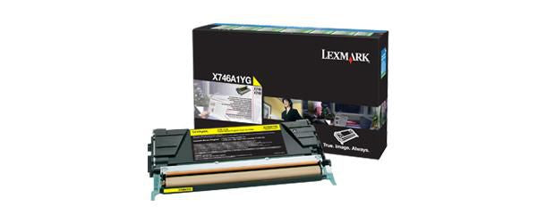 Lexmark Toner – gelb, 7000 Seiten