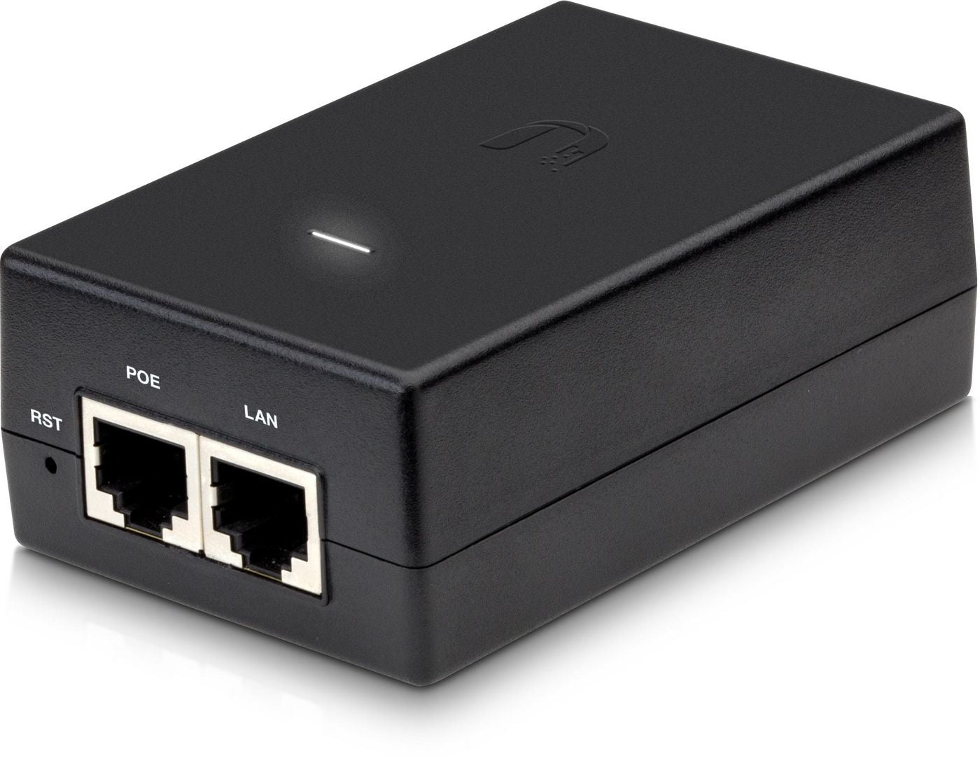 Ubiquiti POE-24-24W-G PoE-Injektor 24 W – 24 V PoE, Gigabit – RJ-45×2 (IN/OUT) – für PoE-Geräte – schwarz