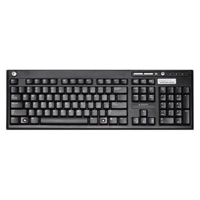HP Tastatur – kabelgebunden, USB – QWERTY (Nordic) – schwarz