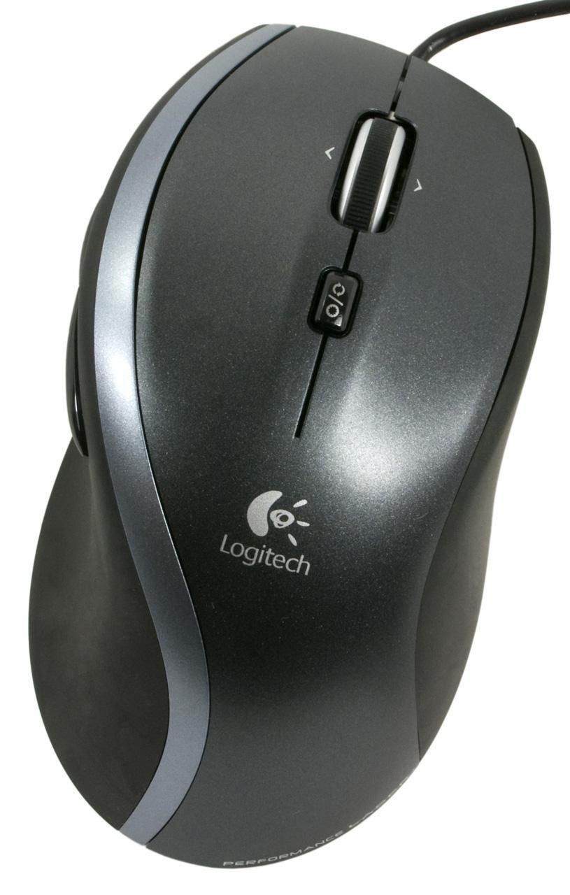 Logitech M500 – USB-A, Laser 1'000 DPI