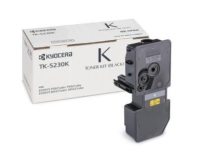 Kyocera – Toner TK-5230K – Schwarz, 2600 Seiten – für Kyocera ECOSYS P5021
