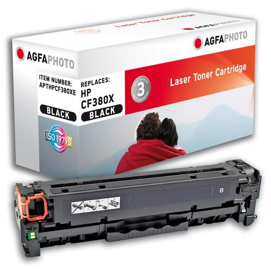 AgfaPhoto CF380X Schwarz Toner – Kompatibel – 4'400 Seiten – für HP