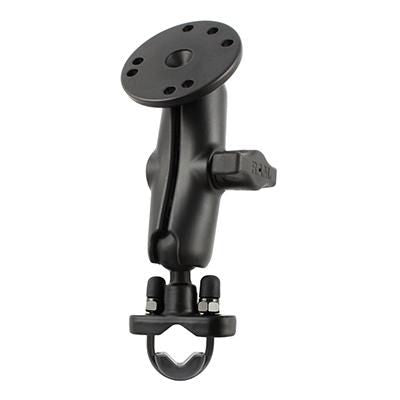 RAM Mounts U-Bolt MNT mit 202 Base – Fahrrad-/Motorrad-Halterung – Lenker (U-Bolt), Kugel Ø 25,4 mm – Schwarz