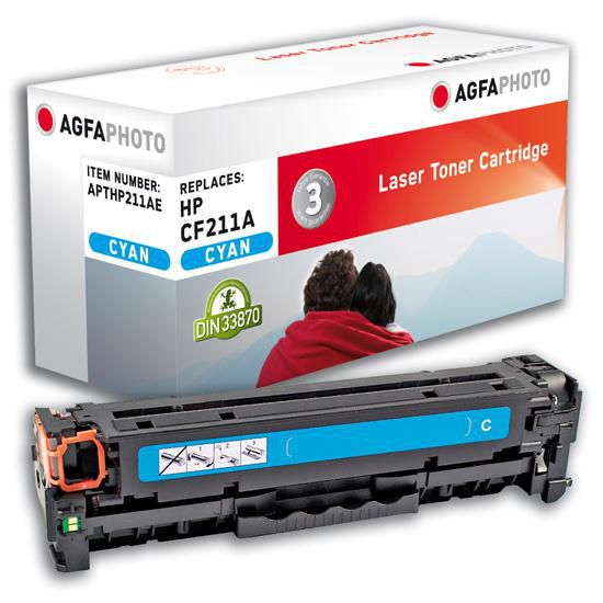 AgfaPhoto APTHP211AE Tonerkartusche Cyan