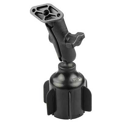 RAM Mounts RAP-B-299-4-238U – Getränkehalter-Basis, Kugeldurchmesser 2,54 cm, Komposite/Gummi, Schwarz