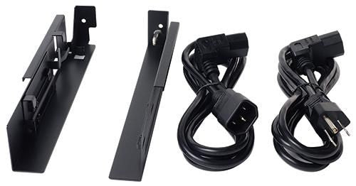 APC KVM-LCDMOUNT – Rack-Schienen/Zubehör – 1U-Einbau – Schwarz – für KVM 2G LCD