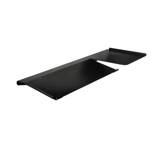 B-Tech Tastatur- und Mausablage, 710 × 255 × 120 mm, Schwarz