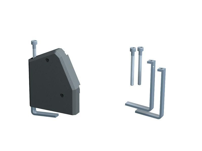 Bachmann DESK Slimline – Kabelhalter, schwarz