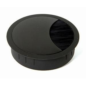 Bachmann Aufputz-Box, Ø 88 mm, Montageloch Ø 80 mm, Zink – schwarz