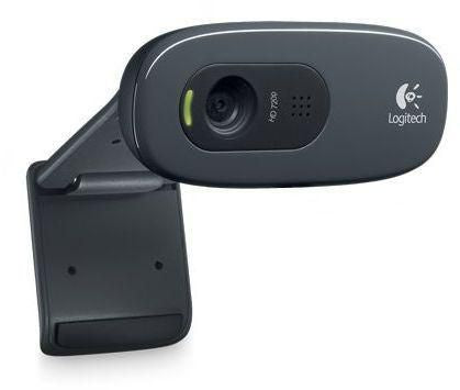 Logitech C270 Webcam – HD 720p, USB 2.0 – Schwarz