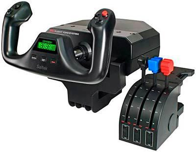 Logitech G Saitek Pro Flight Yoke System – Maus – Kabelgebunden (USB‑A), Schwarz