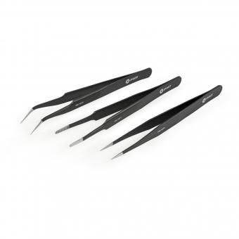 iFixit Pinzette, 127 mm, 3-teilig, Hülle – EU145060-3