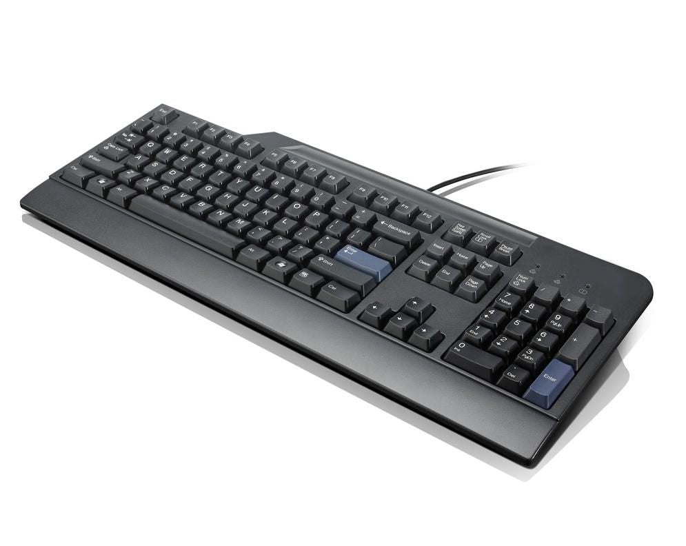 Lenovo Tastatur – kabelgebunden (PS/2) – Griechisch – Schwarz