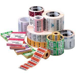 Zebra Etikettenrolle Z-Perform 1000T, 70 mm × 32 mm, Papier, permanent, 8 Rollen