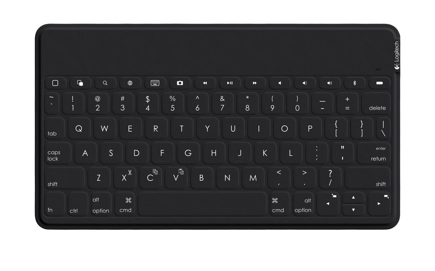 Logitech Keys-To-Go – Tastatur, FR-Layout (FR), Schwarz – für iPad