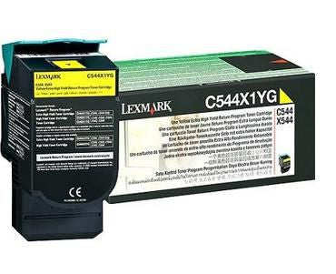 Lexmark Toner – gelb, 4000 Seiten