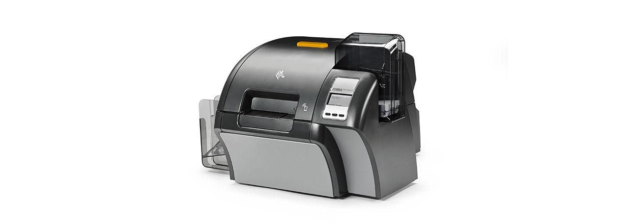 Zebra ZXP9 Einseitig – Kartendrucker, Kontakt-/kontaktloser Encoder, für PVC-Karten 85,6 × 54 mm, USB, LAN