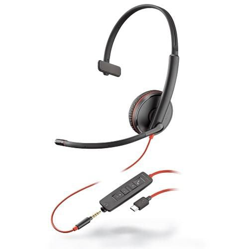 Poly Blackwire 3215 – USB-C, Schwarz