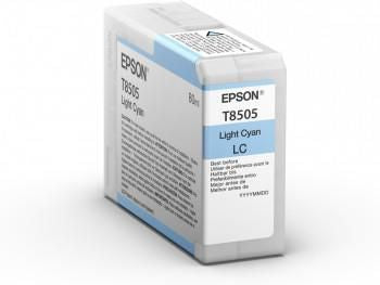 Epson Tintenpatrone T8505, cyan, 80 ml