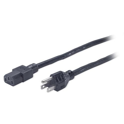 APC Netzkabel, IEC C13 auf 5-15P, 2,4 m