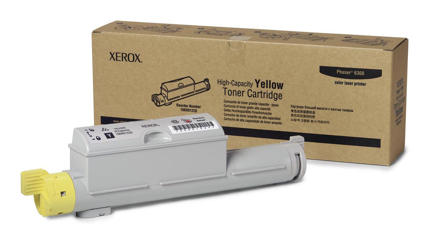 Xerox Toner – gelb, 12000 Seiten