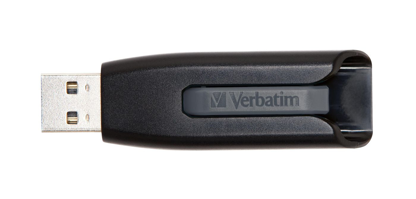 Verbatim USB-Stick – 256 GB, USB 3.0, schwarz