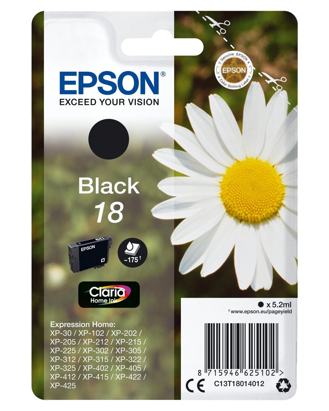 Epson Tintenpatrone, Schwarz