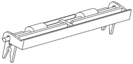 Zebra Halterung Exit Guide – für TTP2000/KR403, P1046568
