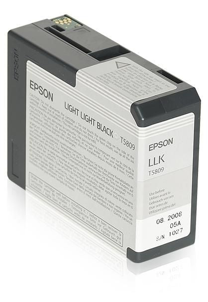 Epson Tintenpatrone T5808, Schwarz, 80 ml
