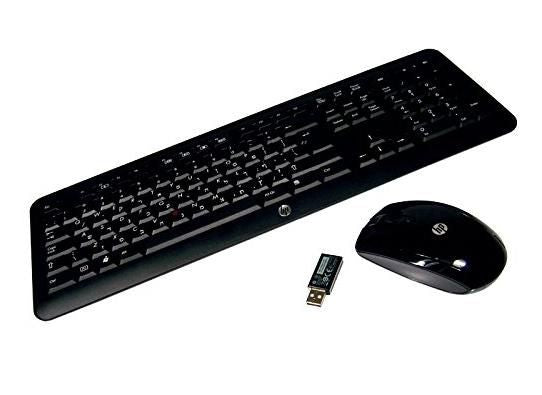 HP Opal – Tastatur-Maus-Set – 2,4 GHz USB-A (Empfänger) – AZERTY (BE) – Schwarz