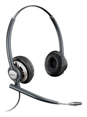 Poly EncorePro HW720 Office-Headset – On-Ear, Stereo, Kabelgebunden, Schwarz