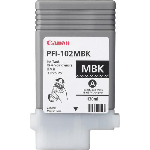 Canon PFI-102MBK – Mattschwarz, 130 ml