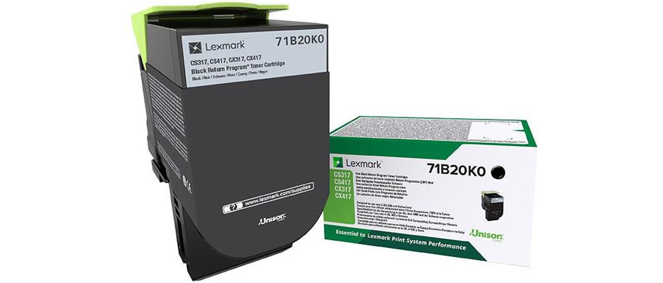 Lexmark Toner – schwarz, 3000 Seiten