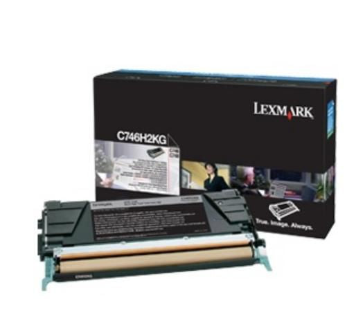 Lexmark Toner – Schwarz, 12000 Seiten – für C746/C748