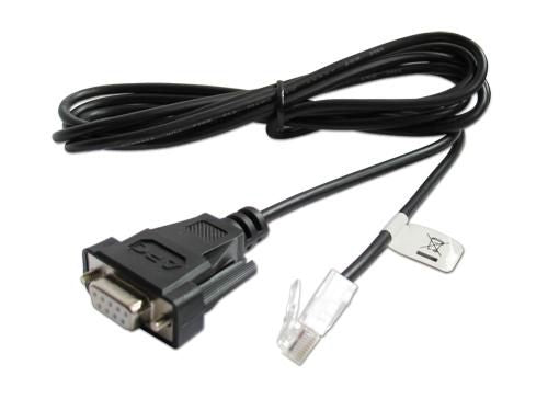 APC Serielles Kabel DB9 zu RJ-45 – 2 m – für Smart-UPS – Schwarz