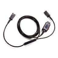 Poly Adapterkabel – Headset-Splitter – Schwarz