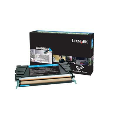 Lexmark Toner – cyan, 10000 Seiten