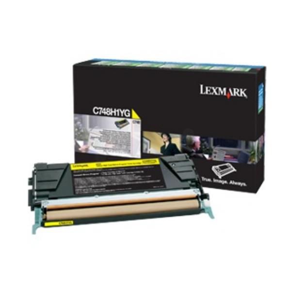 Lexmark Toner – Gelb, 10000 Seiten – für Lexmark C748 DE/DTE/E