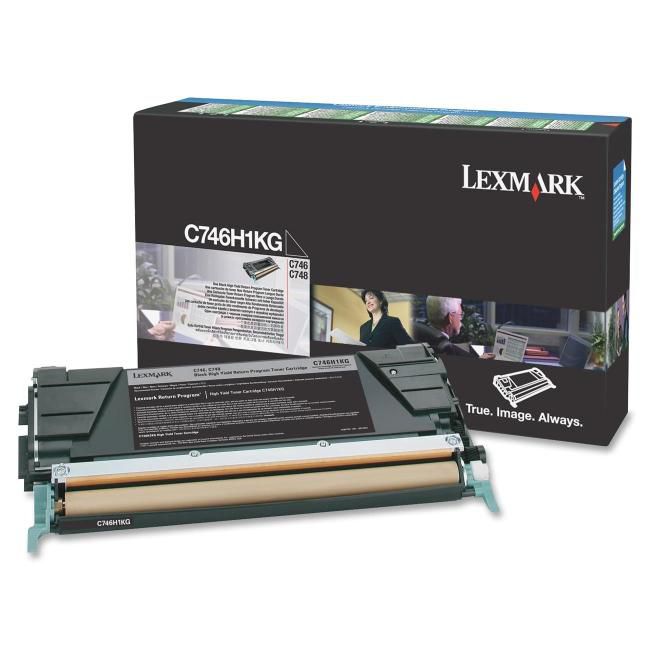Lexmark Toner – schwarz, 12000 Seiten