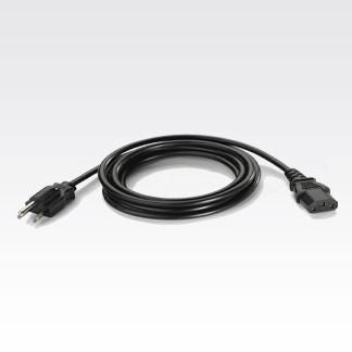 Zebra Netzkabel, geerdet, 3-adrig