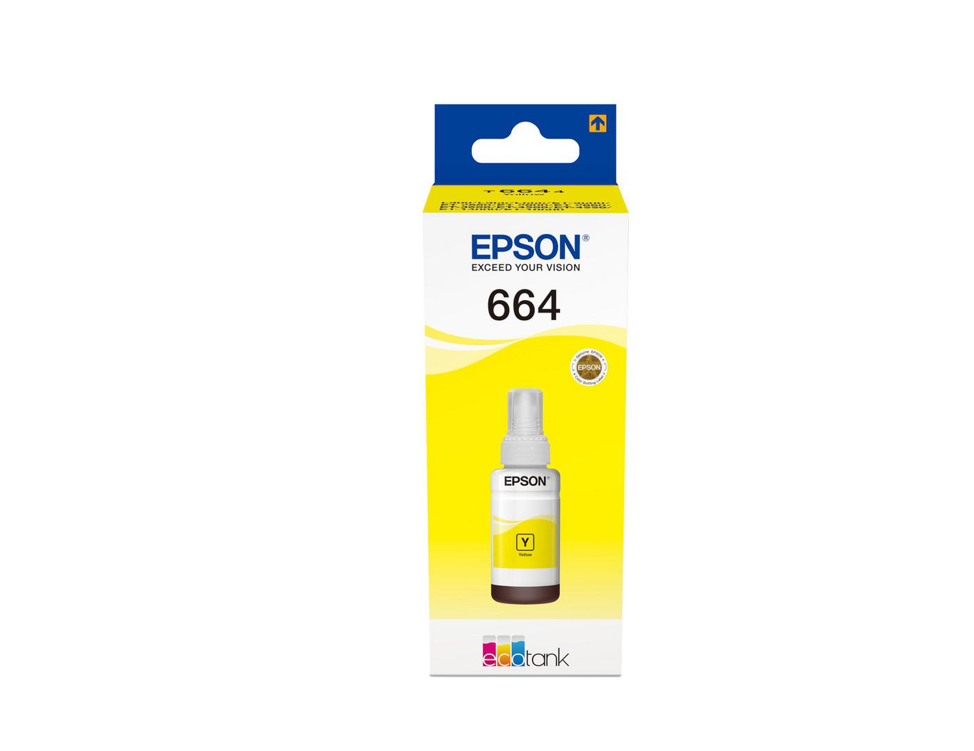 Epson Tintenpatrone T6644, Gelb, 6'500 Seiten