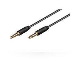Microconnect 3,5-mm-Klinkenkabel – Stecker zu Stecker – 1 m