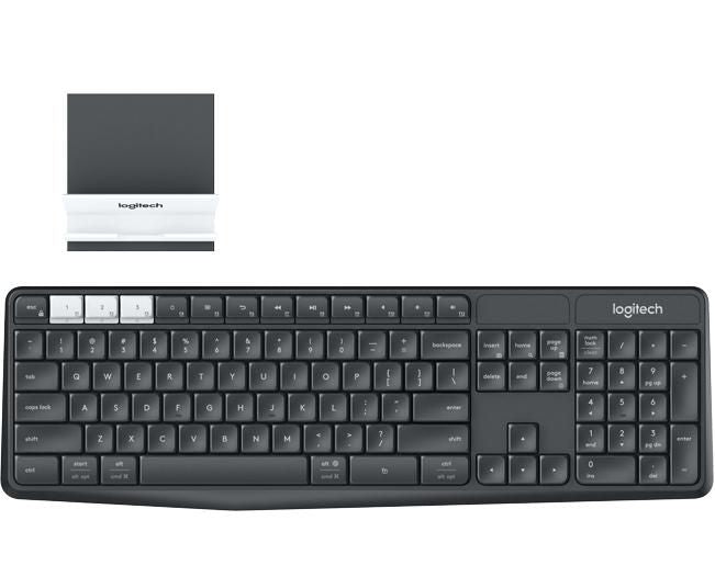 Logitech K375s – Tastatur – mechanisch – Bluetooth & 2,4 GHz (Unifying-Empfänger) – QWERTZ (DE)
