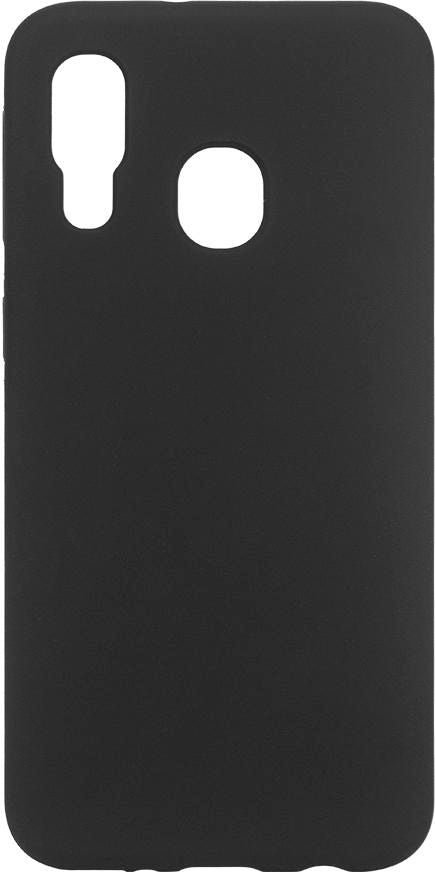 eSTUFF MADRID Backcover – für Samsung A40, PC, schwarz