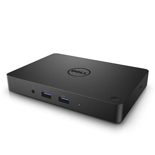 DELL WD15 Dockingstation – USB-C, 2× USB-A, GbE, 3,5 mm Audio