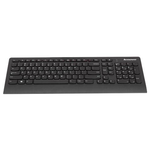 Lenovo Tastatur – kabelgebunden, USB – QWERTY (GR) – schwarz